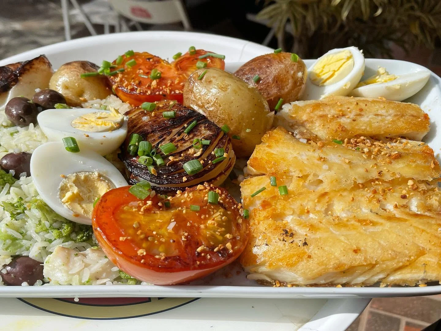Prato de peixe do Mar Mineiro