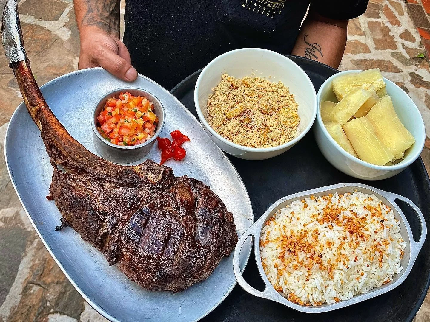 Corte tomahawk do Mar Mineiro